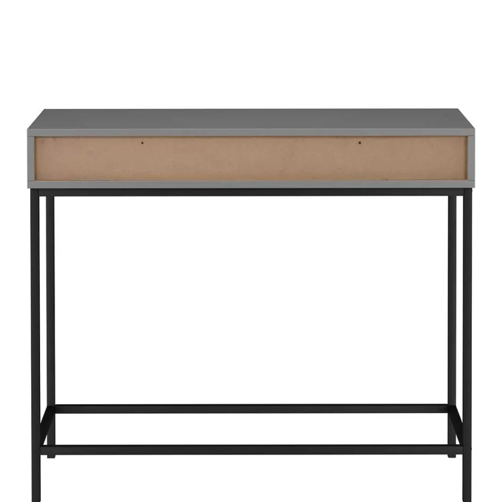 Wohnen Skandinavische Möbel|Graue Möbel*Konsolentisch in Grau mit Schwarz - Lagista