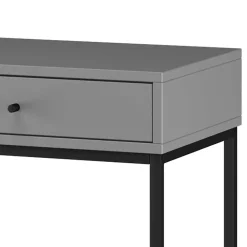 Wohnen Skandinavische Möbel|Graue Möbel*Konsolentisch in Grau mit Schwarz - Lagista