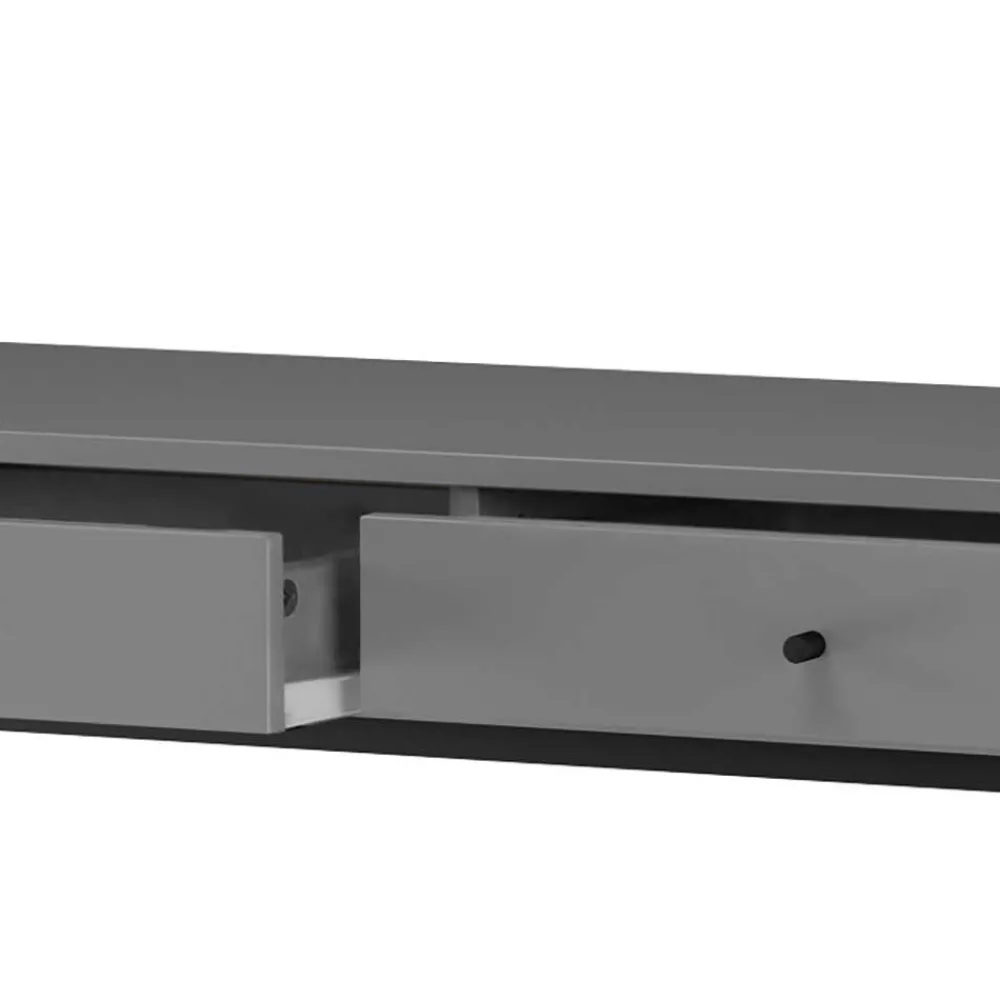 Wohnen Skandinavische Möbel|Graue Möbel*Konsolentisch in Grau mit Schwarz - Lagista