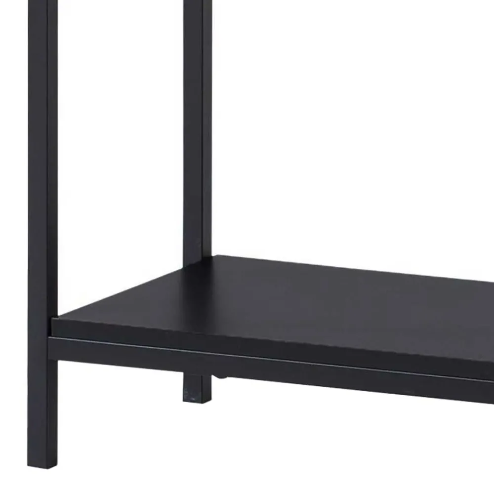 Wohnen Rattanmöbel|Telefontische*Konsolentisch in Natur und Schwarz - Around