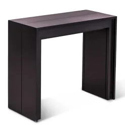 Wohnen Konsolentisch verlängerbar als großer Esstisch Sumilar in Schwarz