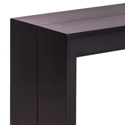Wohnen Konsolentisch verlängerbar als großer Esstisch Sumilar in Schwarz