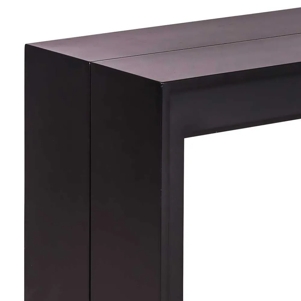 Wohnen Konsolentisch verlängerbar als großer Esstisch Sumilar in Schwarz