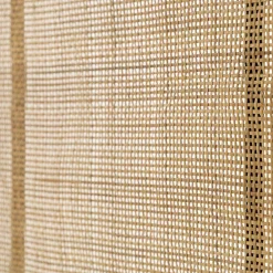 Wohnen Rattanmöbel*Kopfteil aus Rattan in Schwarz mit Geflecht - Aschau