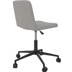 Wohnen Kunstleder Bürostuhl in Grau - Ecero