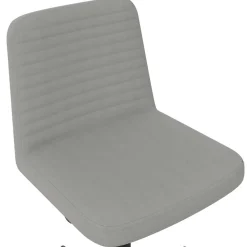 Wohnen Kunstleder Bürostuhl in Grau - Ecero