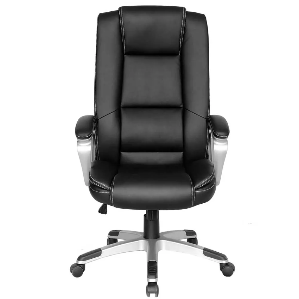 Wohnen Bürostühle*Kunstleder Chefsessel mit Lendenwirbelstütze - Imagoro