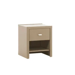 Wohnen Kunstleder Nachtkonsole Puladium mit Schublade