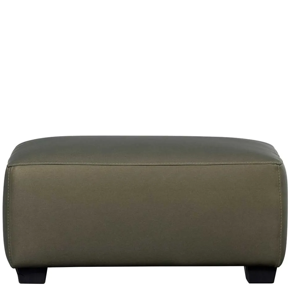 Wohnen Kunstleder Polsterhocker 88x40x64 cm - Olterva