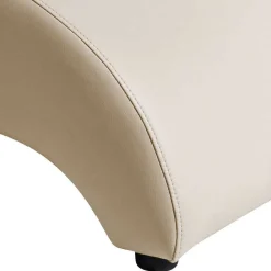 Wohnen Designermöbel*Kunstleder Polstersessel in Cremefarben - Durango