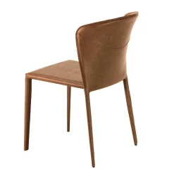 Wohnen Kunstleder Stuhl komplett bezogen - Matrera (2er Set)