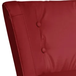 Wohnen Kunstledersessel in Rot - Lilano