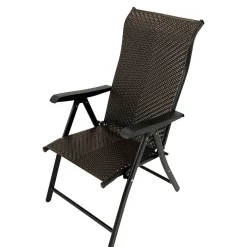 Wohnen Kunstrattan Klappsessel in Braun - Megan