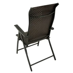 Wohnen Kunstrattan Klappsessel in Braun - Megan