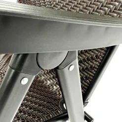 Wohnen Kunstrattan Klappsessel in Braun - Megan