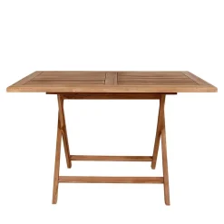 Wohnen Kunstrattan Tischsessel & Holztisch - Freshna (fünfteilig)