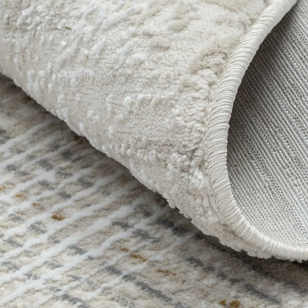 Wohnen Kurzflor Teppich in Rund 120cm - Elixar