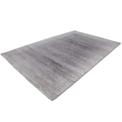 Wohnen Teppiche*Kurzflor Teppich in Silbergrau - Atarina