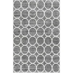 Wohnen Kurzflor Teppich mit geometrischem Muster - Wevera