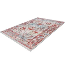 Wohnen Kurzflor Teppich mit Vintage Orient Motiv - Java