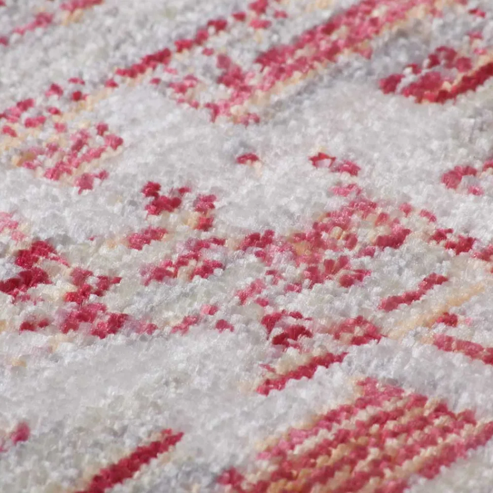 Wohnen Kurzflor Teppich mit Vintage Orient Motiv - Java