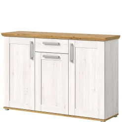 Wohnen Landhaus Anrichte in Holzoptik Lärche Weiß - Tocella