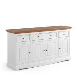 Wohnen Sideboards*Landhaus Anrichte mit Metallgriffen - Bordona