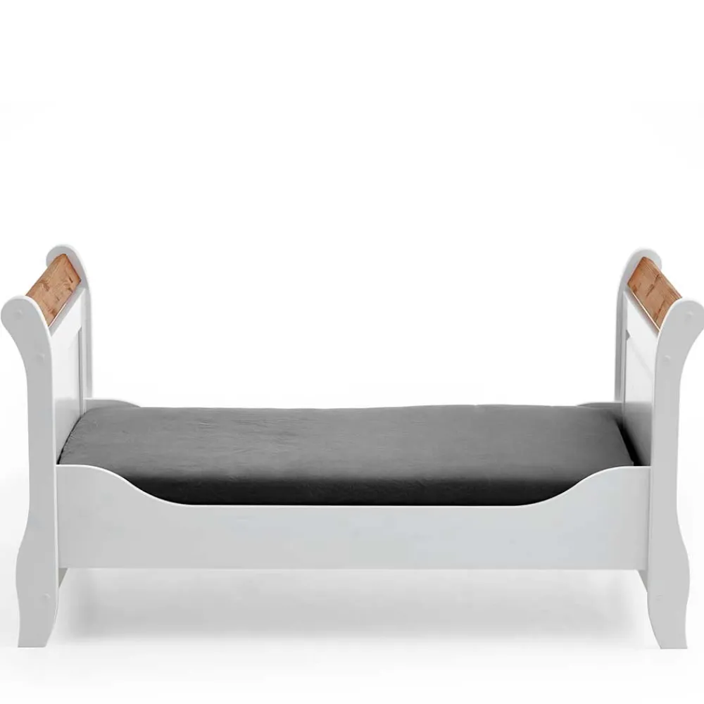 Wohnen Kindermöbel|Kinderbetten*Landhaus Babybett aus Kiefer zweifarbig - Sibiuta