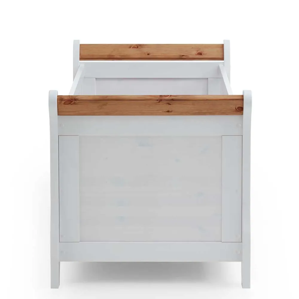 Wohnen Kindermöbel|Kinderbetten*Landhaus Babybett aus Kiefer zweifarbig - Sibiuta