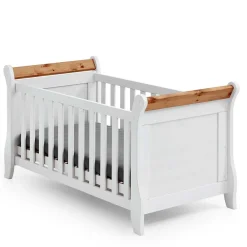 Wohnen Kindermöbel|Kinderbetten*Landhaus Babybett aus Kiefer zweifarbig - Sibiuta