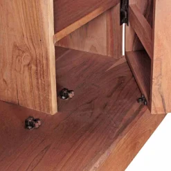 Wohnen Landhaus Barschrank Oridano aus Holz Akazie massiv