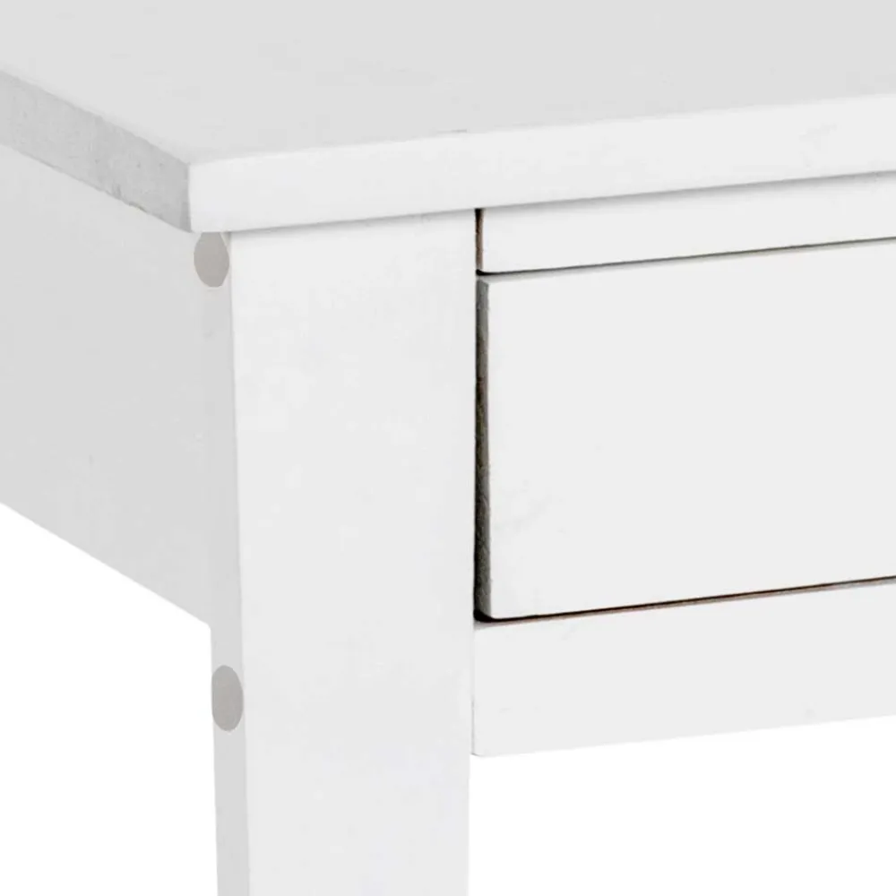 Wohnen Landhaus Beistelltisch mit Schublade & Ablage - Spiritov