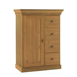 Wohnen Landhaus Brotschrank Piatra aus Kiefer teilmassiv