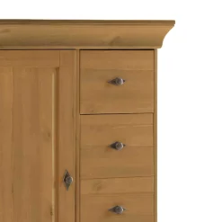 Wohnen Landhaus Brotschrank Piatra aus Kiefer teilmassiv