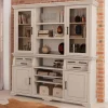 Wohnen Wohnzimmerschränke|Schränke*Landhaus Buffetschrank in Weiß Kiefer gewachst - Curcay