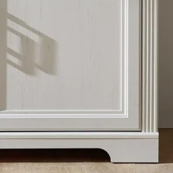 Wohnen Esszimmer-Vitrinen|Esszimmerschränke*Landhaus Buffetschrank mit Beleuchtung - Sinolita