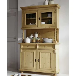 Wohnen Landhaus Buffetschrank Zalau aus Fichte Massivholz