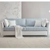 Wohnen Sofas|Sofa*Landhaus Couch gestreift - Ganbriassa