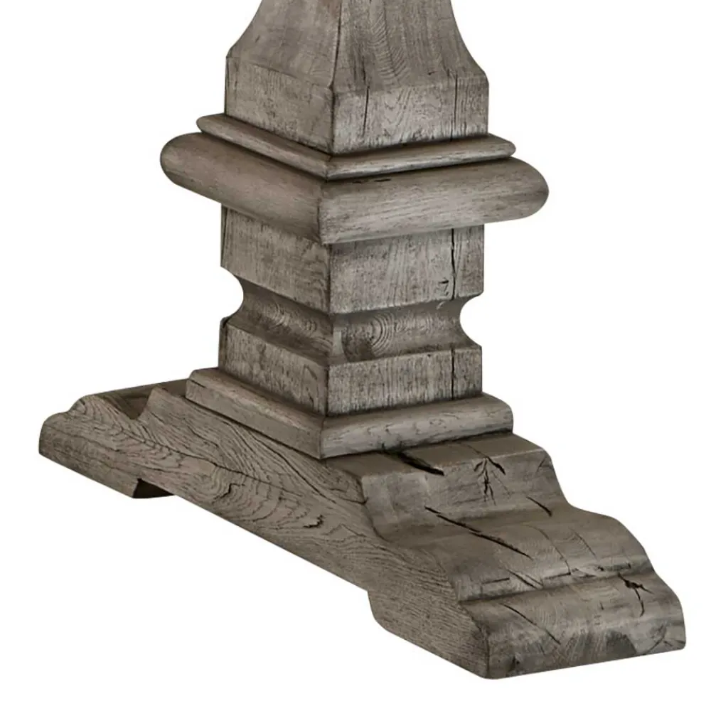 Wohnen Vintage Möbel*Landhaus Design Couchtisch in Eiche Grau - Luisanes