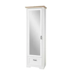 Wohnen Garderoben|Garderoben*Landhaus Dielenmöbel Set zweifarbig - Nurelcas (dreiteilig)