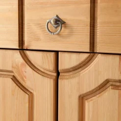 Wohnen Schränke|Garderobenschränke*Landhaus Dielenschrank aus Massivholz - Edranov