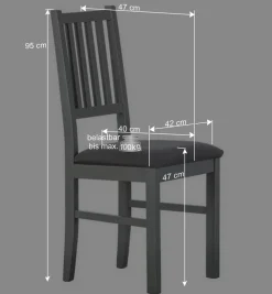 Wohnen Landhaus Essgruppe in Grau - Nepplan (fünfteilig)
