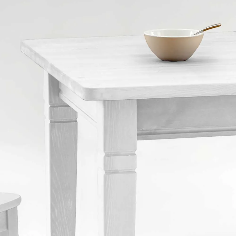 Wohnen Landhaus Esstisch Satumare mit Schubladen