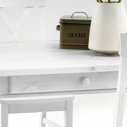 Wohnen Landhaus Esstisch Satumare mit Schubladen