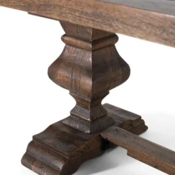 Wohnen Landhaus Esstischbank mit drei Sitzplätzen - Valdiza