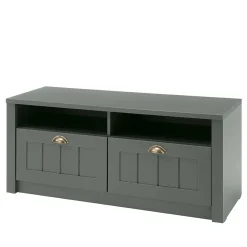 Wohnen Schuhschränke|Garderobenbänke*Landhaus Flur Bank in Dunkelgrün - Niestov