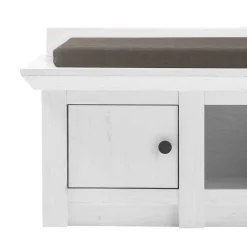 Wohnen Landhaus Flurbank in Weiß Chelles mit Stauraum