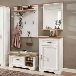 Wohnen Landhaus Flurmöbel Kombi - Nurelcas (vierteilig)