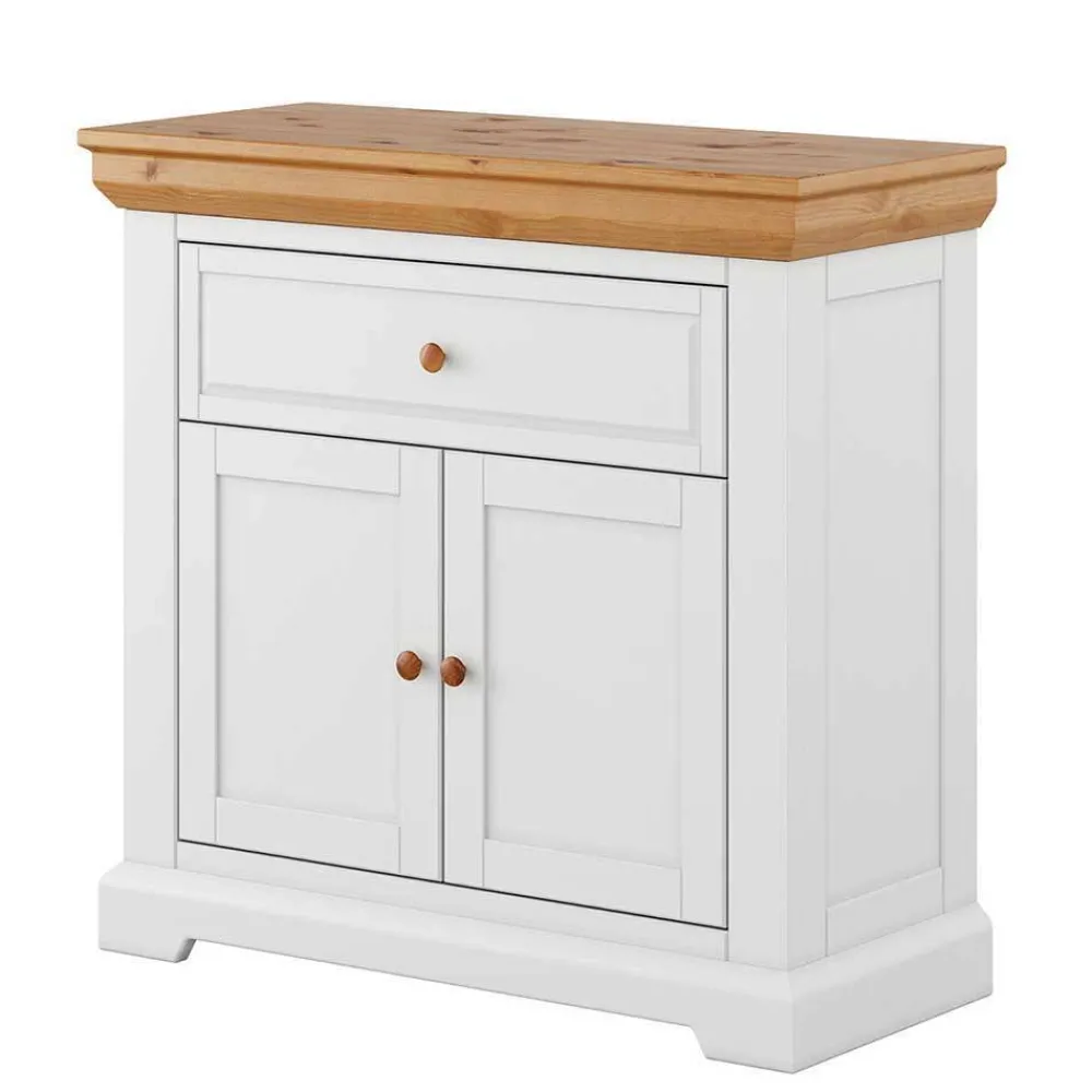 Wohnen Landhaus Flurmöbel Set aus Kiefer - Saluts (dreiteilig)