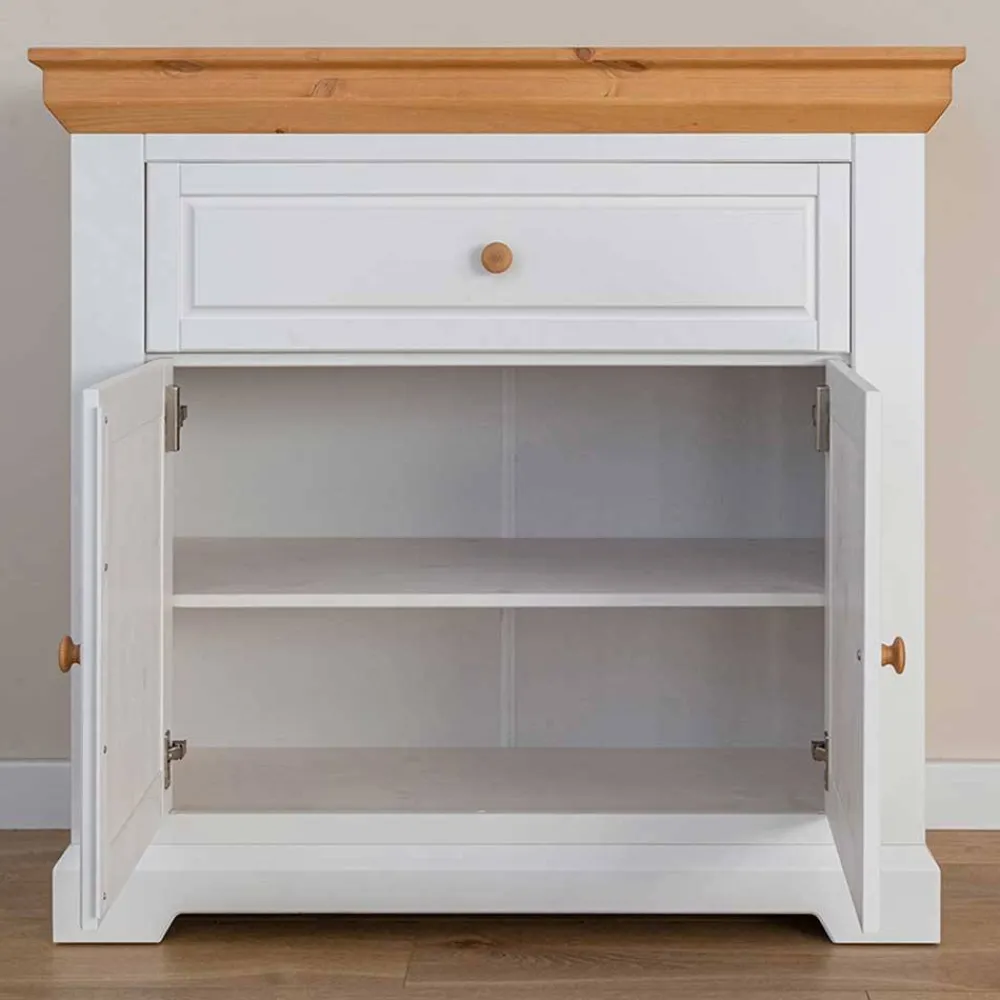 Wohnen Landhaus Flurmöbel Set aus Kiefer - Saluts (dreiteilig)